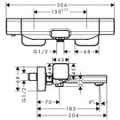 hansgrohe-ecostat-e-chrome-exposed-thermostatic-bath-valve-with-spout-