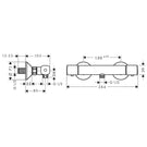 hansgrohe-ecostat-chrome-universal-exposed-thermostatic-shower-mixer-bar-valve-