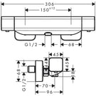 hansgrohe-ecostat-e-chrome-exposed-thermostatic-shower-valve-