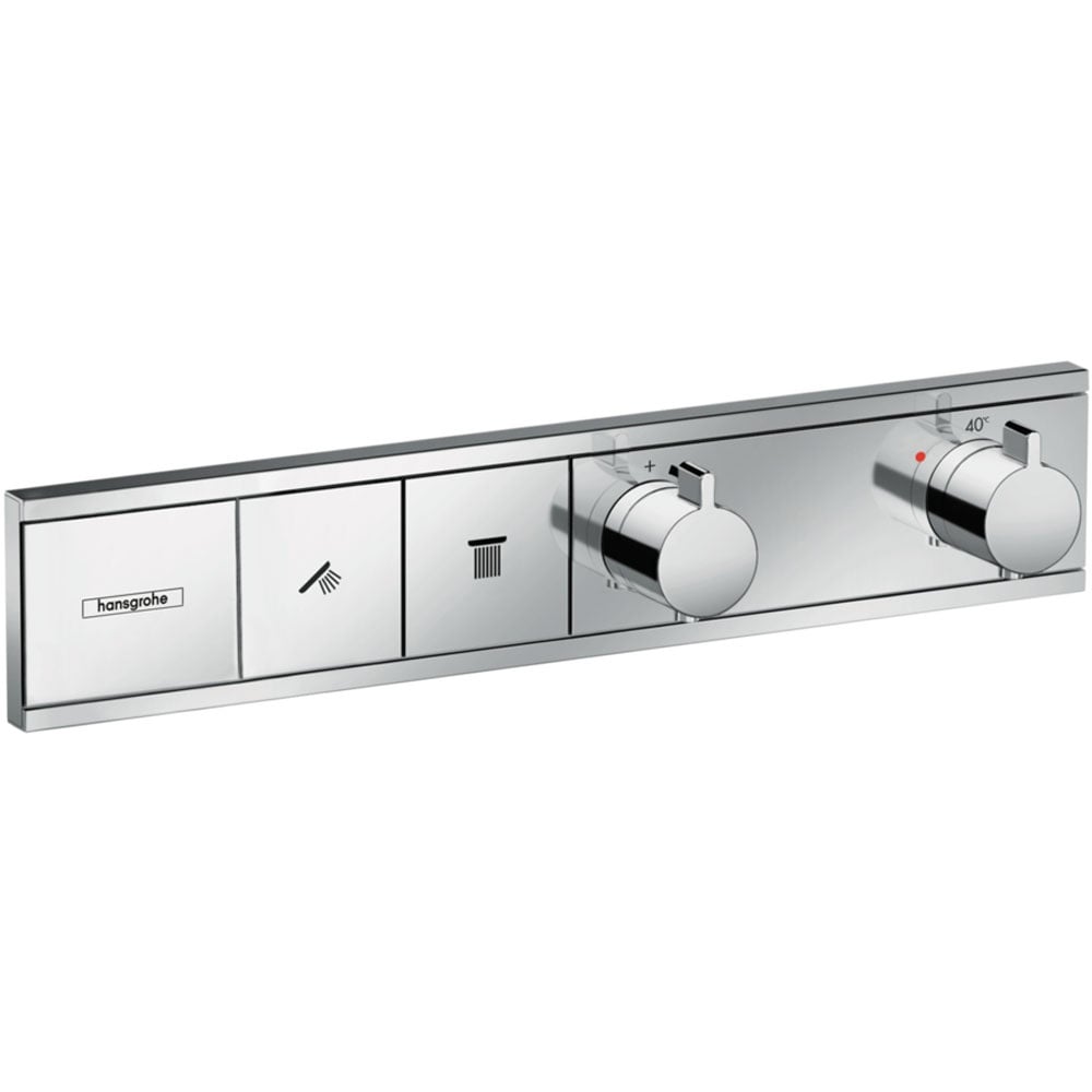 Hansgrohe RainSelect 2 Functions Thermostatic Shower Mixer Valve with Thermostat Control