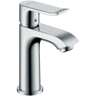 hansgrohe-metris-chrome-single-lever-basin-mixer-tap-100-with-pop-up-waste-