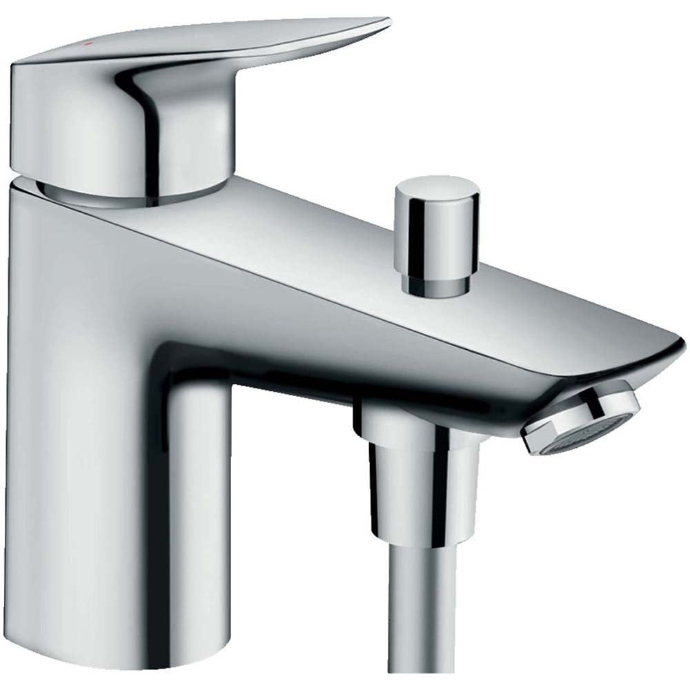Hansgrohe Logis Chrome Single Lever Bath Shower Mixer Monotrou With 2 Flow Rates