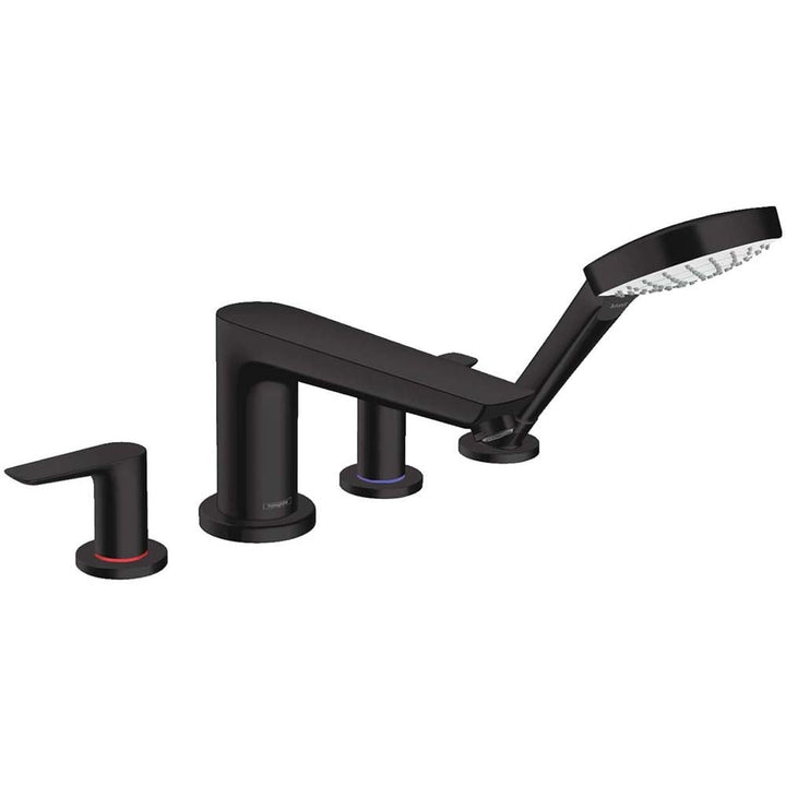 hansgrohe-talis-e-matt-black-4-hole-rim-mounted-bath-mixer-tap-