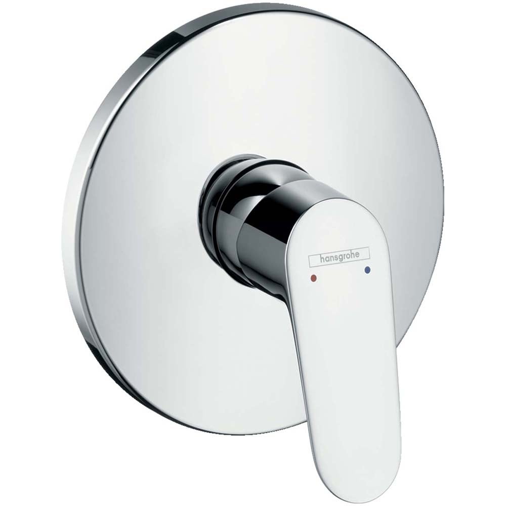 Hansgrohe Focus Chrome Concealed Single Lever Manual Shower Mixer Valve