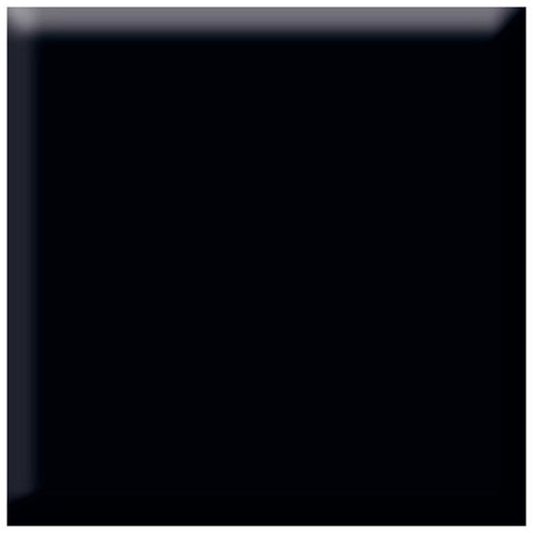 CDA Black Square Glass Kitchen Splashback 900x750mm ASG9BL