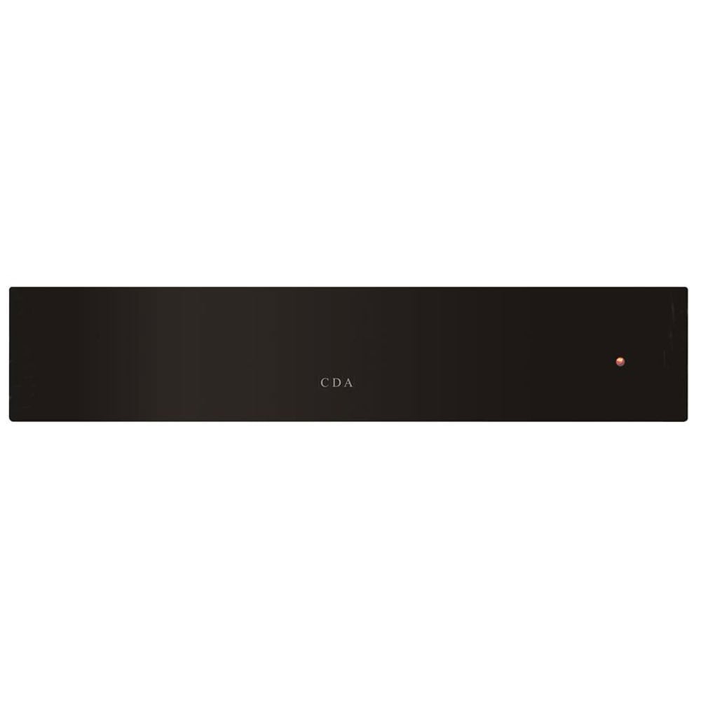 cda-black--stainless-steel-handle-less-push-warming-drawer-vw153bl-