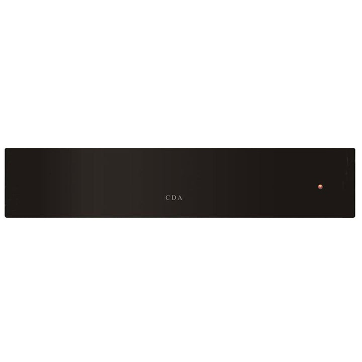 cda-black--stainless-steel-handle-less-push-warming-drawer-vw153bl-