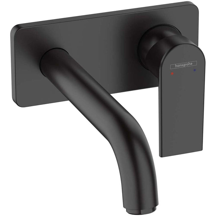 hansgrohe-vernis-shape-matt-black-concealed-basin-mixer-tap-with-spout-205mm-