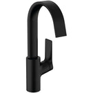hansgrohe-vivenis-matt-black-single-lever-basin-mixer-tap-210-with-pop-up-waste-