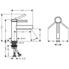 hansgrohe-finoris-matt-black-single-lever-basin-mixer-tap-110-w-push-open-waste-