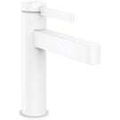 hansgrohe-finoris-matt-white-single-lever-basin-mixer-tap-110-with-push-open-waste-