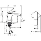 hansgrohe-vivenis-matt-black-single-lever-basin-mixer-tap-80-with-pop-up-waste-