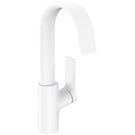 hansgrohe-vivenis-matt-white-single-lever-basin-mixer-tap-210-with-pop-up-waste-