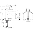 hansgrohe-finoris-matt-black-single-lever-basin-mixer-tap-110-with-push-open-waste-