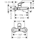 hansgrohe-logis-chrome-exposed-single-lever-basin-mixer-tap-