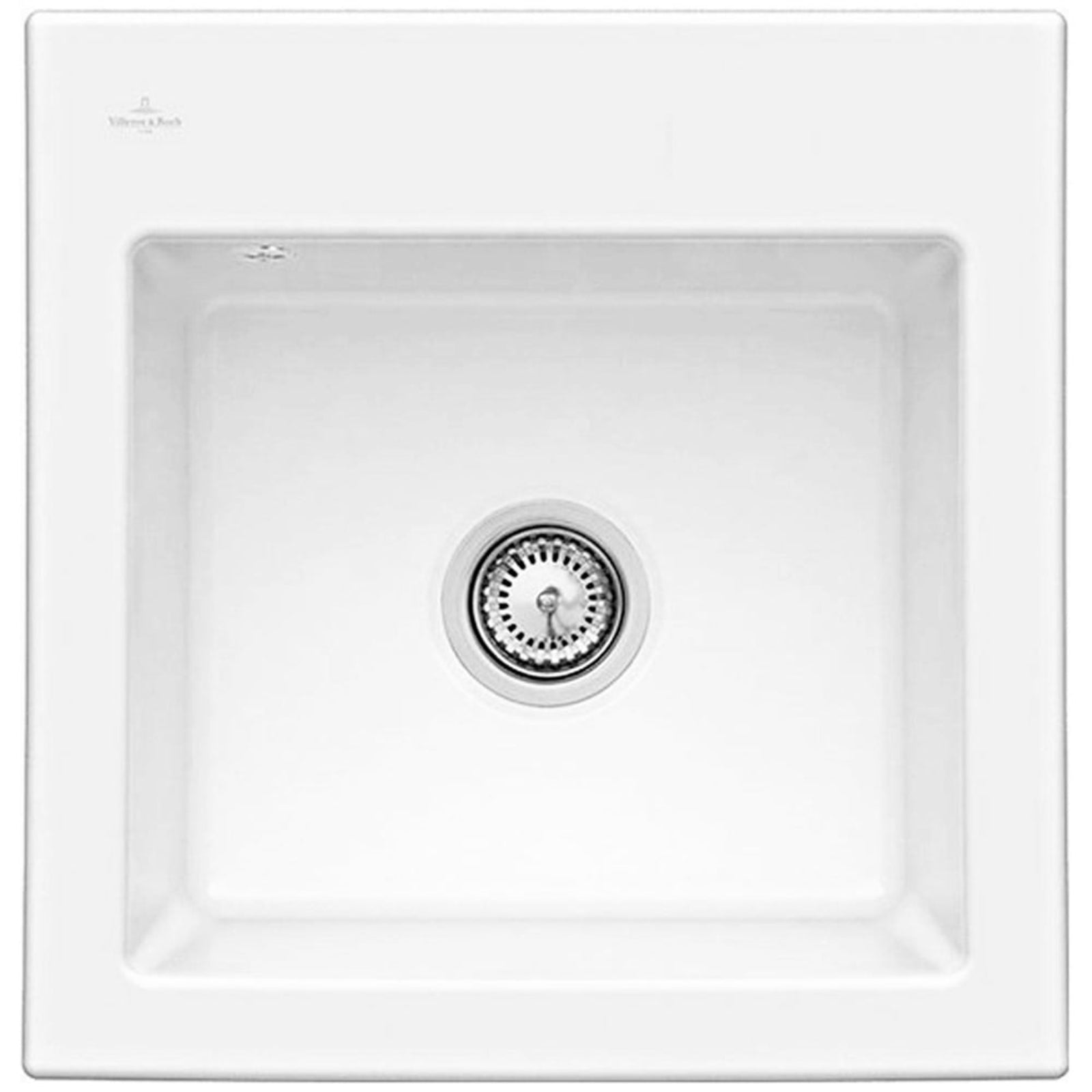 Villeroy & Boch Subway 50 S 1.0 Bowl Ceramic Kitchen Sink - NO WASTE