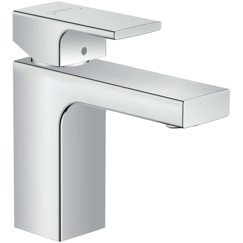 Hansgrohe Vernis Shape Chrome Basin Mixer Tap 100 With Metal Pop-Up Waste
