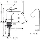 hansgrohe-vivenis-matt-black-cold-water-pillar-tap-80-without-waste-