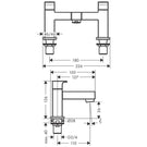 hansgrohe-vernis-shape-matt-black-twin-lever-2-hole-rim-mounted-bath-mixer-tap-
