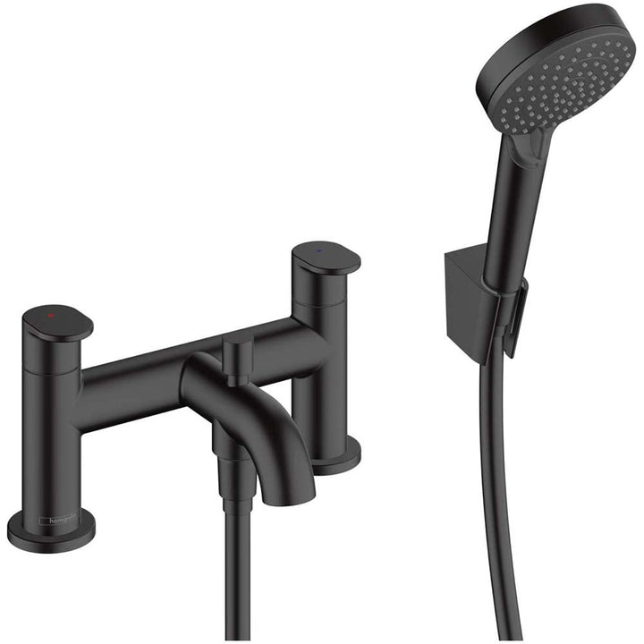 hansgrohe-vernis-blend-matt-black-2-hole-rim-mounted-bath-mixer-wdiverter-valve-