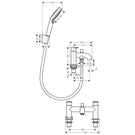 hansgrohe-vernis-blend-matt-black-2-hole-rim-mounted-bath-mixer-wdiverter-valve-