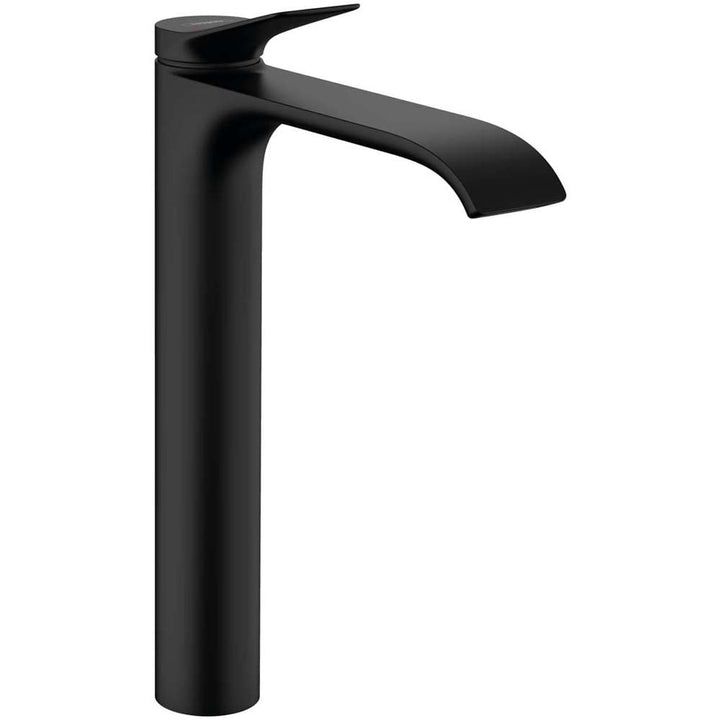 hansgrohe-vivenis-matt-black-single-lever-basin-mixer-tap-250-without-waste-