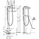 hansgrohe-finoris-matt-black-single-lever-floor-standing-bath-mixer-tap-
