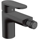 hansgrohe-vernis-blend-matt-black-single-lever-bidet-mixer-tap-with-pop-up-waste-
