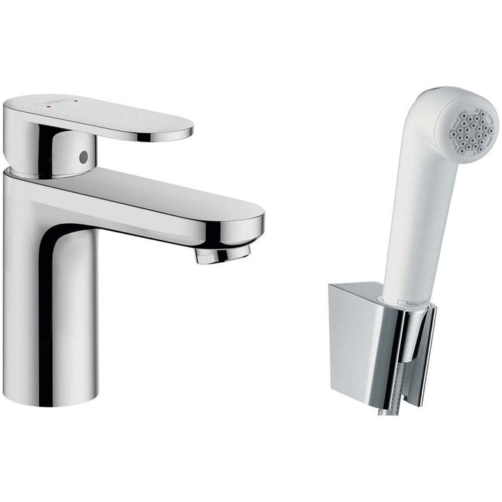 hansgrohe-vernis-blend-chrome-basin-mixer-100-with-bidet-spray--shower-hose-160cm-