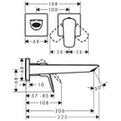 hansgrohe-logis-chrome-concealed-single-lever-basin-mixer-tap-with-spout-205mm-