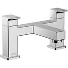 hansgrohe-vernis-shape-chrome-twin-lever-2-hole-rim-mounted-bath-mixer-tap-