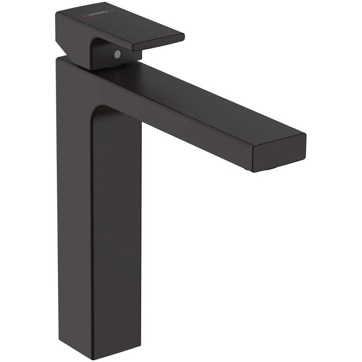 hansgrohe-vernis-shape-matt-black-lever-basin-mixer-tap-190-with-pop-up-waste-