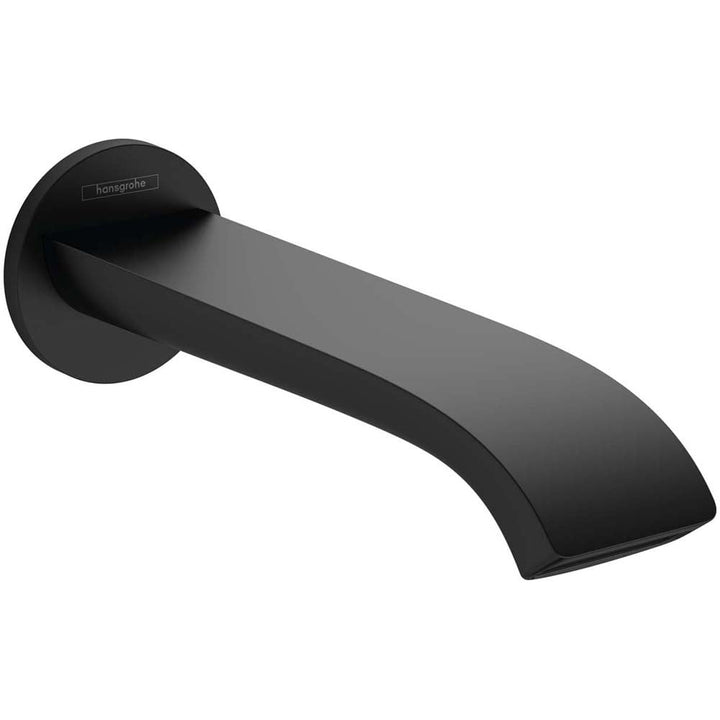 hansgrohe-vivenis-matt-black-wall-mounted-bath-spout-