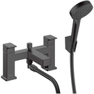 hansgrohe-vernis-shape-matt-black-2-hole-rim-mounted-bath-mixer-w-diverter-valve-