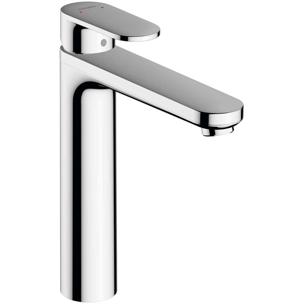 Hansgrohe Vernis Blend Chrome Single Lever Basin Mixer Tap 190 With Pop-Up Waste & Isolated Water Conduction