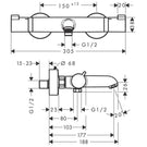 hansgrohe-ecostat-brushed-bronze-comfort-exposed-thermostatic-bath-mixer-tap-