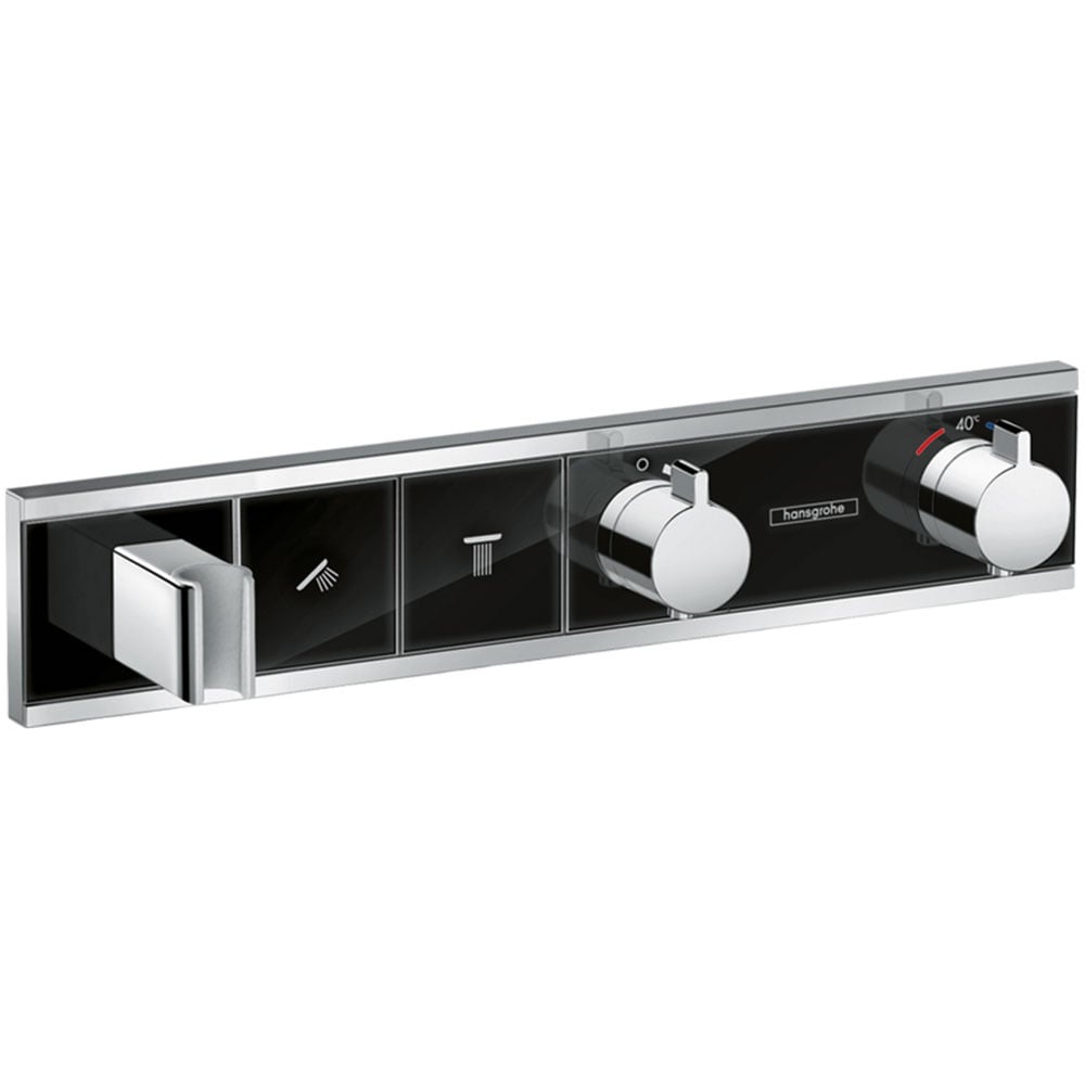 Hansgrohe RainSelect Concealed 2 Outlets Thermostatic Mixer Valve