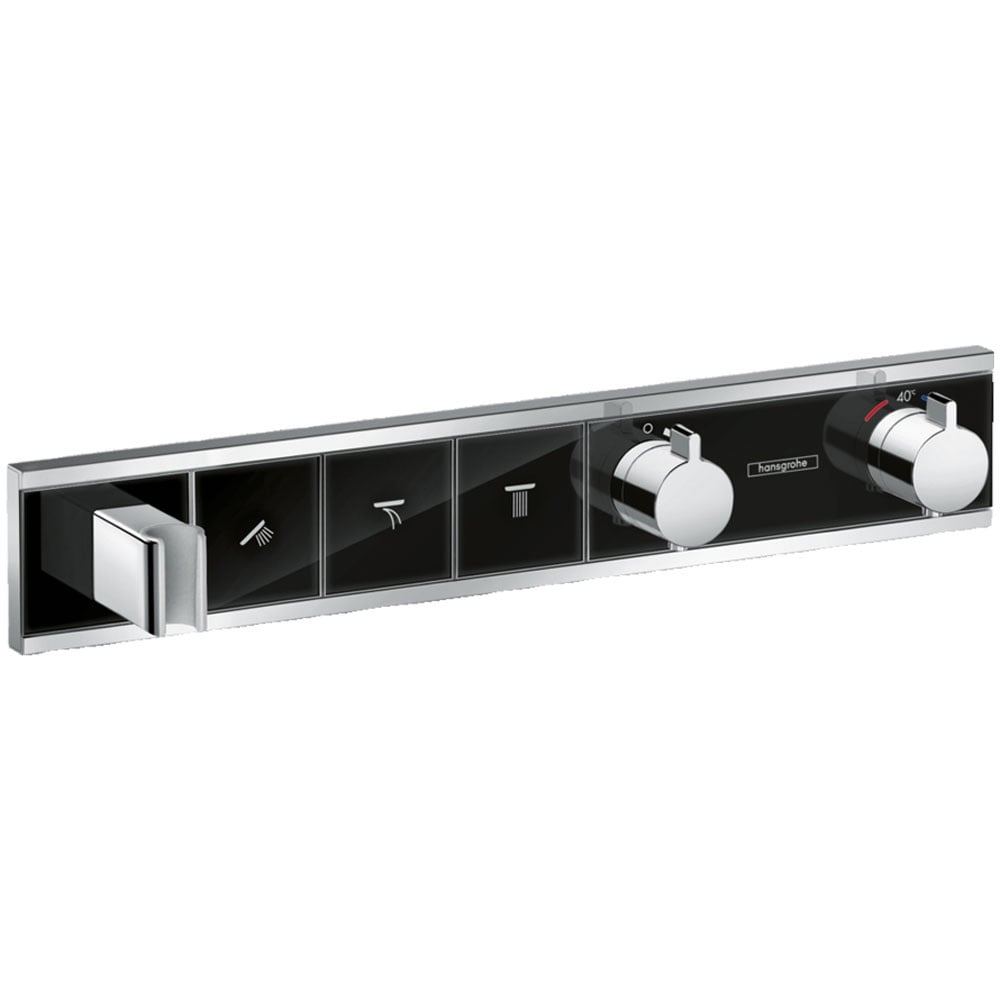 Hansgrohe RainSelect Concealed 3 Outlets Thermostatic Mixer Valve