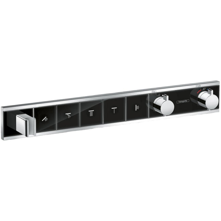 hansgrohe-rainselect-blackchrome-concealed-5-outlets-thermostatic-mixer-valve-