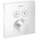 hansgrohe-showerselect-matt-white-concealed-2-outlet-thermostatic-mixer-valve-