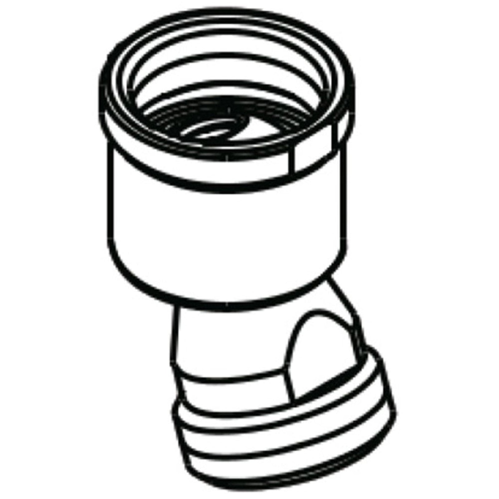 Hansgrohe Chrome Pivot Joint for Hose Connection