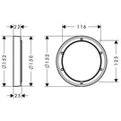 hansgrohe-chrome-150mm-extension-set-
