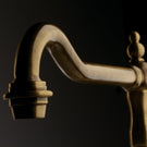 chambord-charlotte-polished-old-bronze-single-lever-kitchen-sink-mixer-tap-
