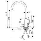 chambord-emma-brushed-steel-single-lever-kitchen-sink-mixer-tap-