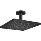hansgrohe-raindance-e-matt-black-300-1jet-overhead-shower-with-ceiling-connector-
