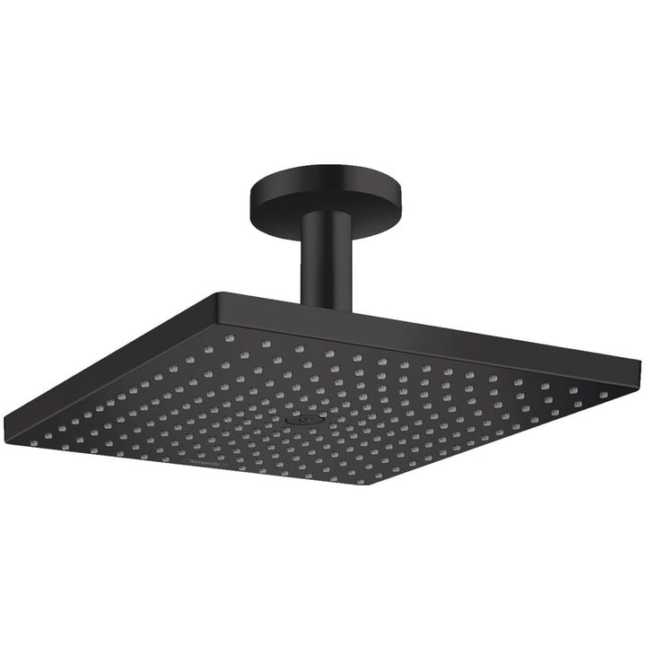 hansgrohe-raindance-e-matt-black-300-1jet-overhead-shower-with-ceiling-connector-