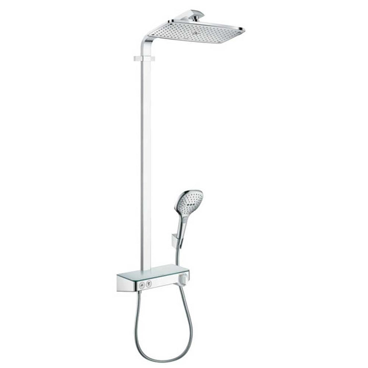 hansgrohe-raindance-e-chrome-showerpipe-360-1jet-with-showertablet-select-300-thermostatic-