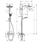 hansgrohe-crometta-e-chrome-shower-set-240-1jet-with-manual-shower-mixer-