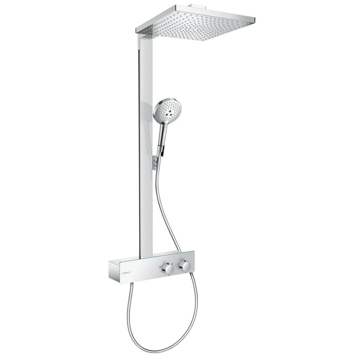 hansgrohe-raindance-e-chrome-showerpipe-300-1jet-with-showertablet-350-thermostatic-