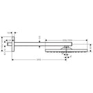 hansgrohe-raindance-e-brushed-bronze-300-1jet-overhead-shower--shower-arm-